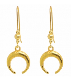 Boucles d'oreilles Demi Lune - Bijoux Bohème   - Les Bijoux Acidules