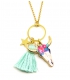 copy of Gold plated Half Moon necklace - High quality