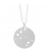 Sterling Silver Gemini necklace