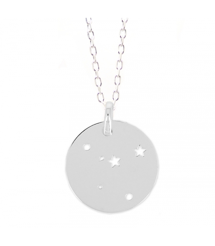 Collier Constellation du Cancer en argent 925 -Bijoux créateur zodiaque