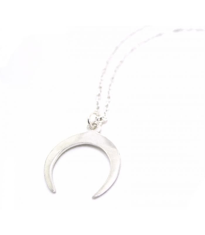 Necklace half moon store