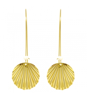 Boucles d'oreilles Coquillage et Nacre - Bijoux créateur tendance