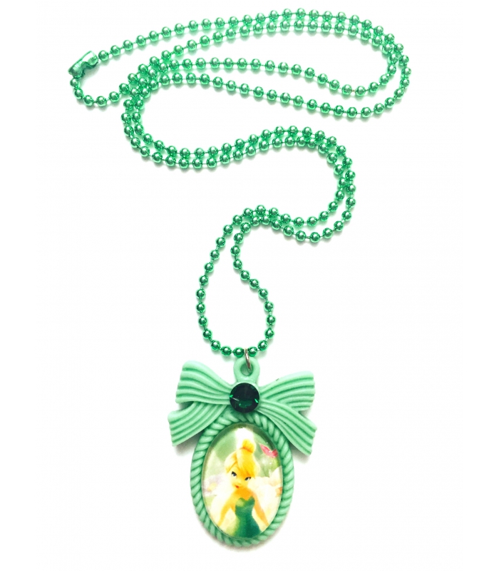 Collier Fée Clochette - Collier fantaisie - Les Bijoux Acidules