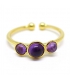 Amethyst Gemstone ring
