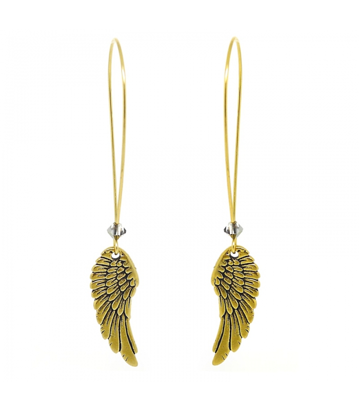 Boucles d'oreilles Wings - Bijoux ailes d'ange - Les Bijoux Acidules