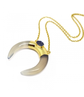 copy of Blue Goldstone long necklace