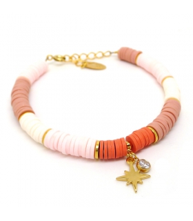 Bracelet Heishi Forêt - Les Bijoux Acidules