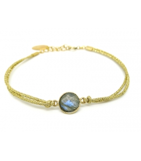 Bracelet boho chic Labradorite - Les Bijoux Acidules Bracelet boho chic Labradorite - Les Bijoux Acidules