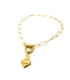 Sacred Heart square chain Necklace