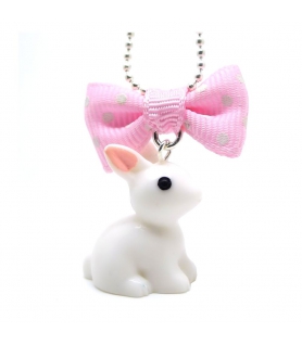 Collier White Rabbit - Bijoux Alice in wonderland - Les Bijoux Collier White Rabbit - Bijoux Alice in wonderland - Les Bijoux