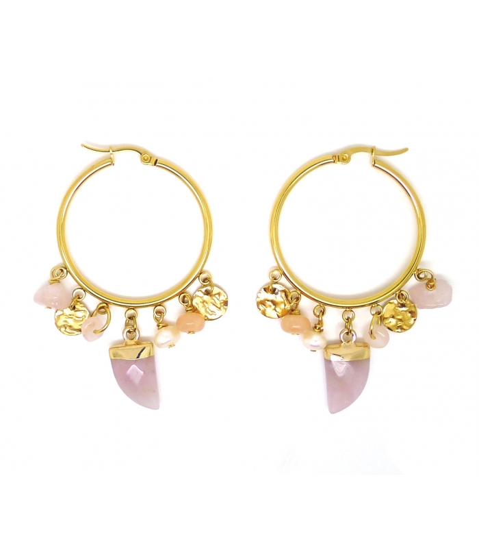 Imany Quartz earrings