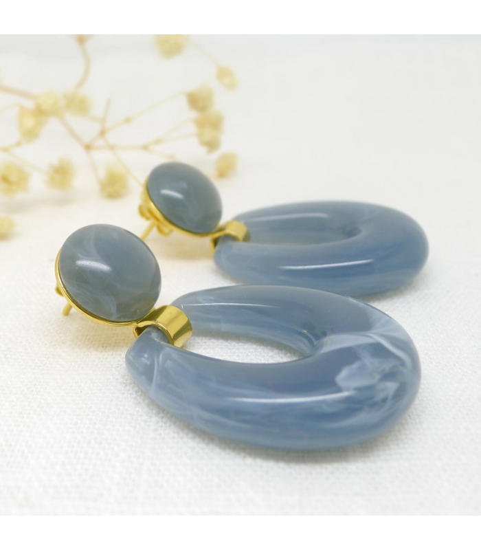 Boucles d'oreilles Pantone Nuage