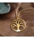 Collier Arbre de Vie plaqué or 3 microns - Les Bijoux Acidules