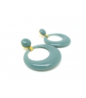 Celadon Pantone earrings