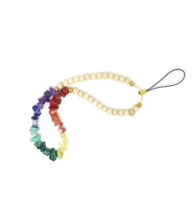 Bracelet de portable Chakra en pierre gemme - Les Bijoux Acidules
