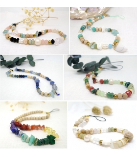 Bracelet de portable Chakra en pierre gemme - Les Bijoux Acidules