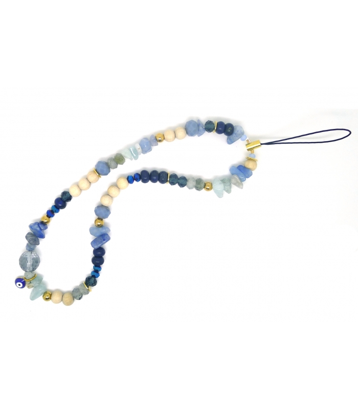 Blue Eye Jewel smartphone - Boho bracelet