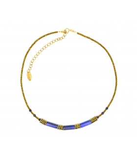 Collier Circé en Lapis Lazuli - Bijoux pierre naturelle - Les Bijoux Collier Circé en Lapis Lazuli - Bijoux pierre naturelle - Les Bijoux