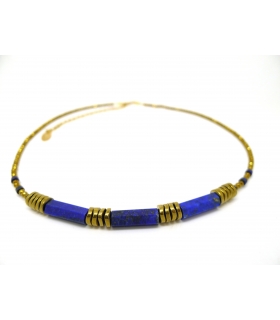 Collier Circé en Lapis Lazuli - Bijoux pierre naturelle - Les Bijoux Collier Circé en Lapis Lazuli - Bijoux pierre naturelle - Les Bijoux