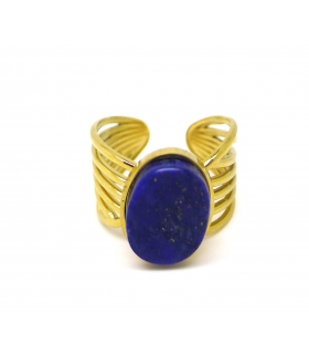 Lapis Lazuli ajustable ring - Boho jewel Lapis Lazuli ajustable ring - Boho jewel