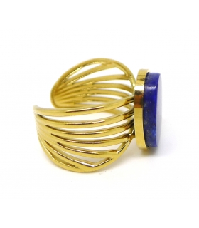 Lapis Lazuli ajustable ring - Boho jewel Lapis Lazuli ajustable ring - Boho jewel