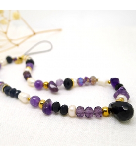 Bracelet de portable Blue Eye en pierre gemme - Les Bijoux Acidules