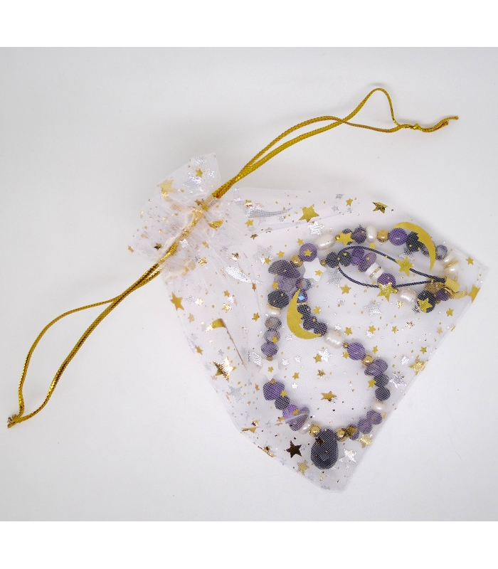 copy of Bracelet de portable Blue Eye en pierre gemme - Les Bijoux Acidules