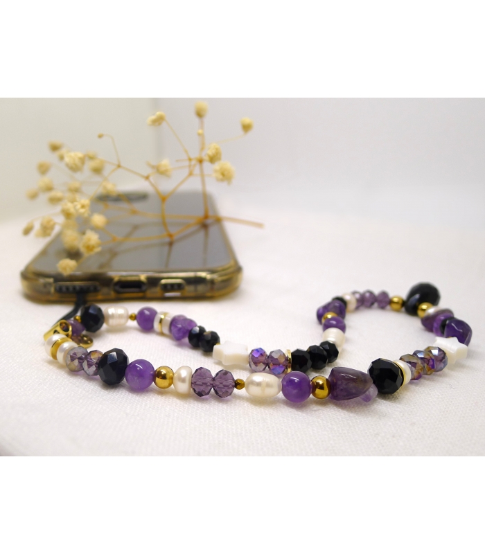 Bracelet de portable Magic en pierre gemme - Les Bijoux Acidules