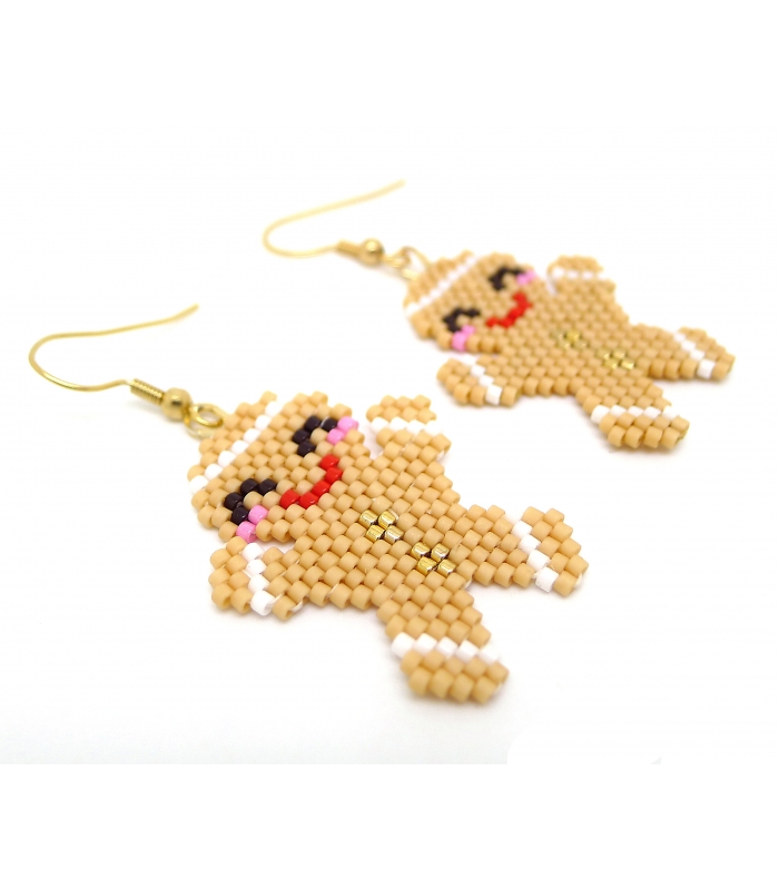 copy of Boucles d'oreilles Pantone Piment Rouge - Les Bijoux Acidules