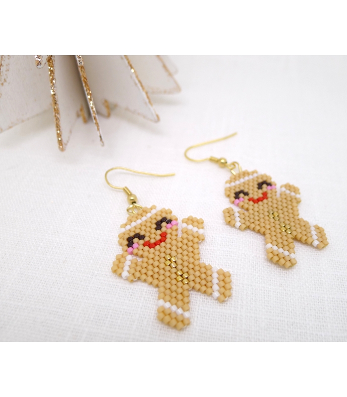 copy of Boucles d'oreilles Pantone Piment Rouge - Les Bijoux Acidules