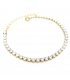 Bracelet Strass doré - Bijoux chic minimaliste - Les Bijoux Acidules