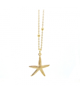 Collier étoile de Mer plaqué or 3 microns – Bijou inspiré de la mer - Les