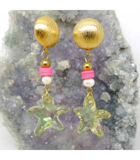 Boucles d’oreilles Cristal de Mer – Bijou inspiré de l’océan - Les Bijoux