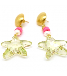 Boucles d’oreilles Cristal de Mer – Bijou inspiré de l’océan - Les Bijoux