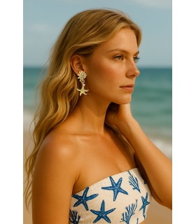 Boucles d’oreilles Abysses – Bijou inspiré de l’océan - Les Bijoux Acidules