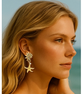 Boucles d’oreilles Abysses – Bijou inspiré de l’océan - Les Bijoux Acidules