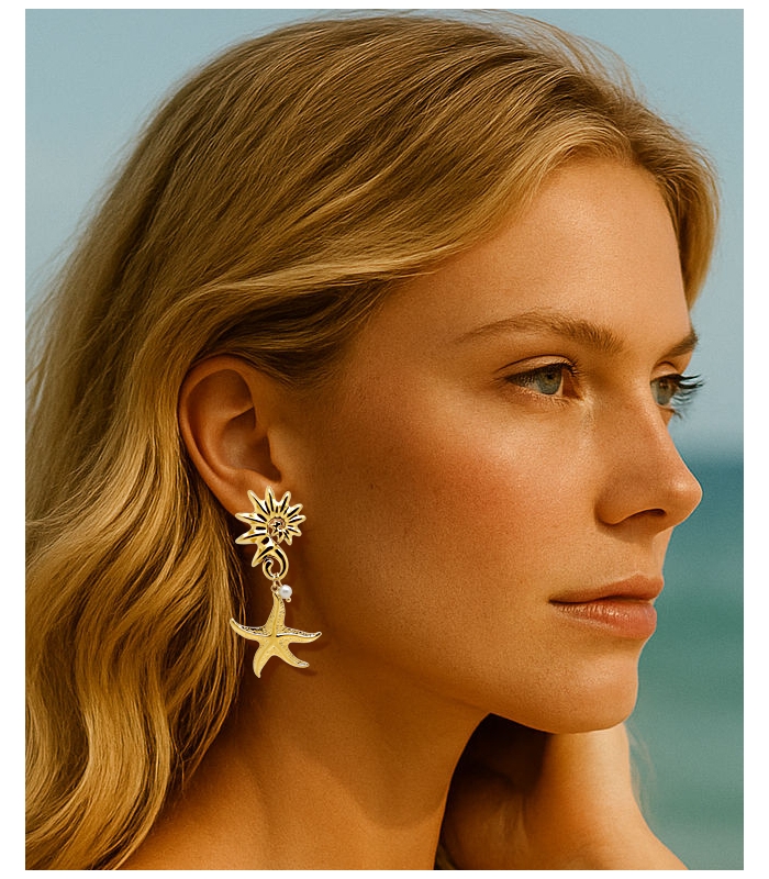 Boucles d’oreilles Abysses – Bijou inspiré de l’océan - Les Bijoux Acidules