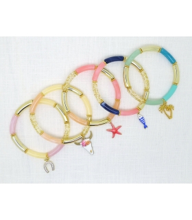 copy of Horseshoe Tube Bead Bracelet – Trendy Western Jewelry