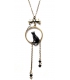Cat and Mouse necklace