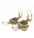 Boucles d'oreilles Boules de Neige - Les Bijoux Acidules