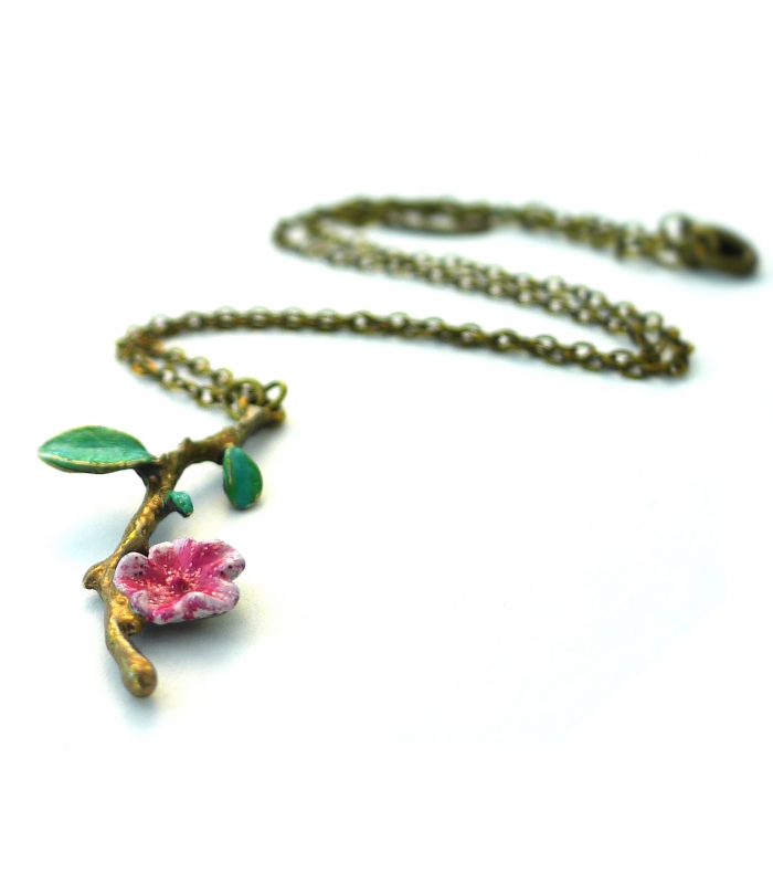 Collier Fleur de Cerisier - Les Bijoux Acidules