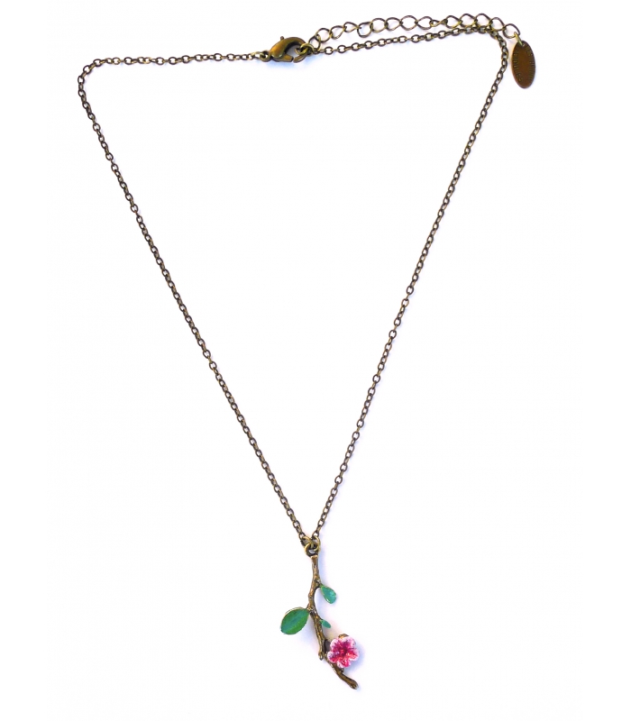 Collier Fleur de Cerisier - Les Bijoux Acidules