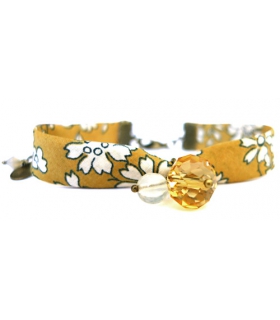 Bracelet Liberty Graines de Moutarde- bracelet fantaisie créateur - Les Bijoux Acidules Bracelet Liberty Graines de Moutarde- bracelet fantaisie créateur - Les Bijoux Acidules