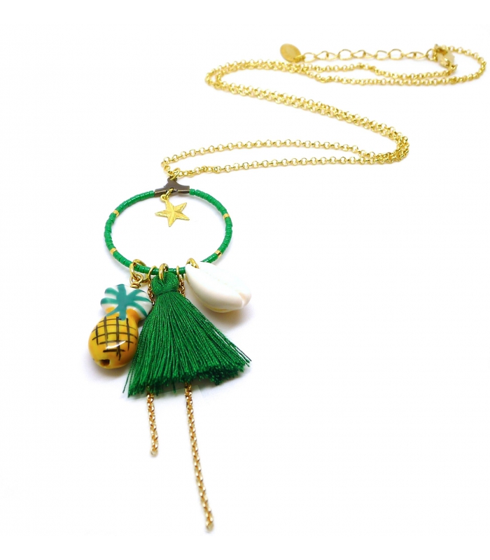 Collier Pina Colada - Bijoux Ananas