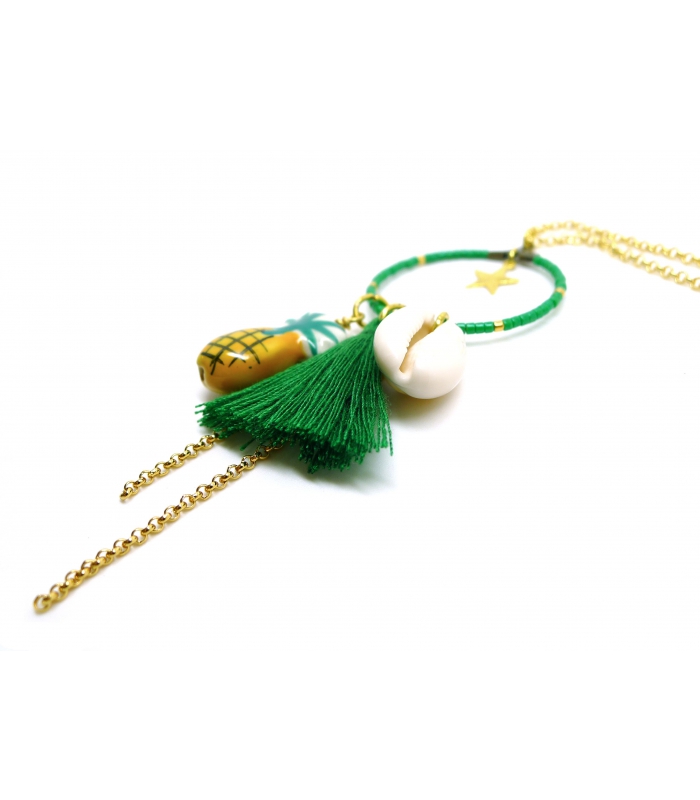 Collier Pina Colada - Les Bijoux Acidules