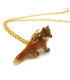 Collier Petit Renard - Bijoux en porcelaine - Bijoux Animaux - Les Bijoux Acidules