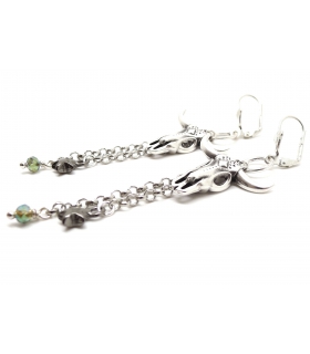 Boucles d'oreilles Bull - Bijoux boho chic - Les Bijoux Acidules