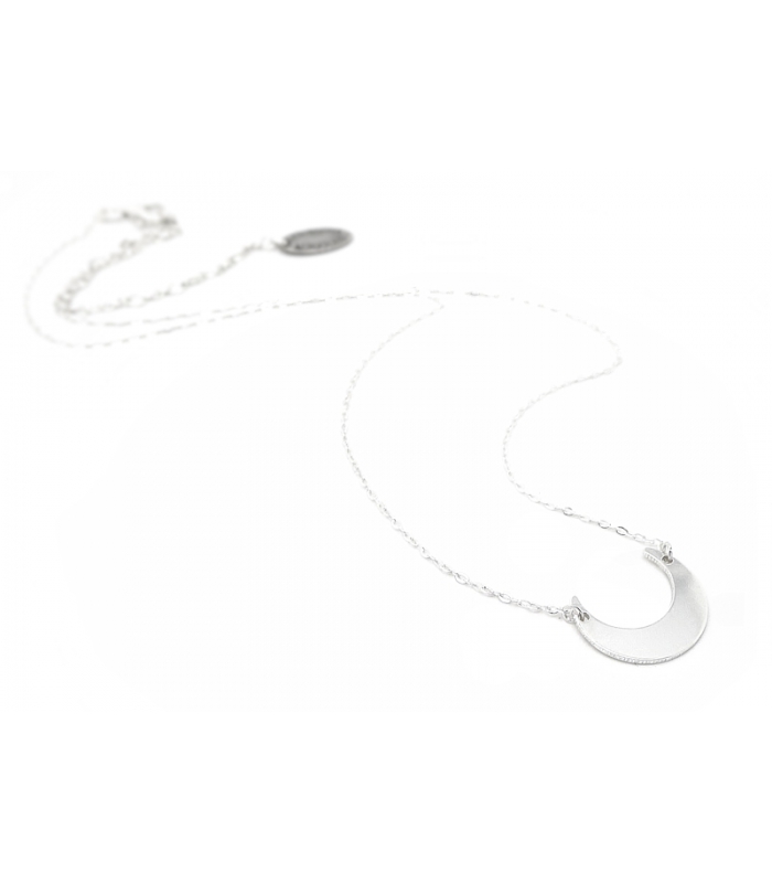 Collier Croissant de Lune en argent 925 - Bijoux boho chic  - Bijoux boho chic - Les Bijoux Acidules