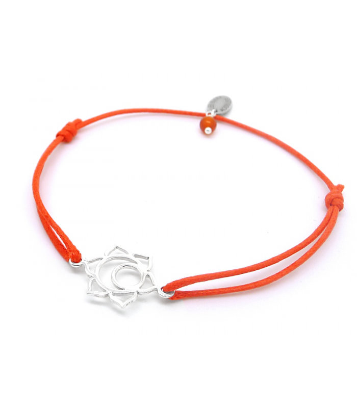 Bracelet Chakra Sacré - Bijoux yoga et méditation - Les Bijoux Acidules