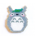 Broche Totoro Miyuki - Les Bijoux Acidules - Broche brickstitch